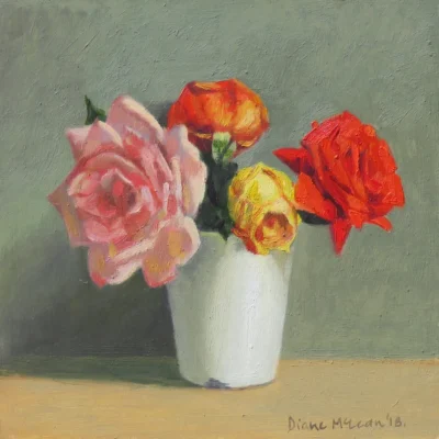 Diane McLean painting