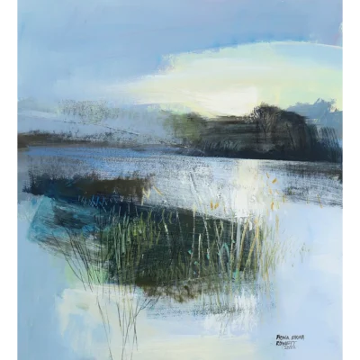 Fiona Ewan Rowett painting of a landscape