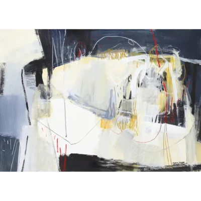 Fiona Ewan Rowett painting of an abstract