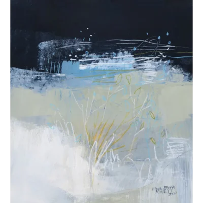 Fiona Ewan Rowett painting of an abstract