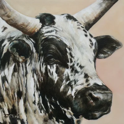 JJ Clark painting of an animal