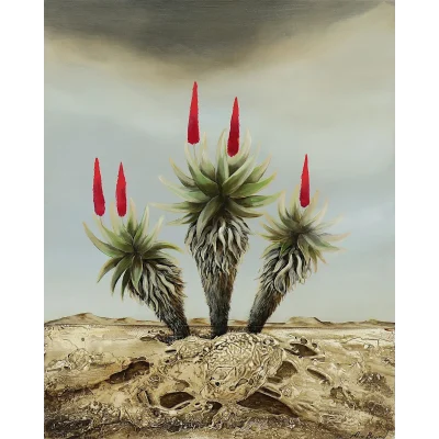 Mia Brand painting of Aloes