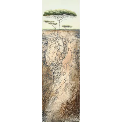 Mia Brand painting of a landscape