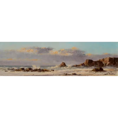 Otto Klar painting of a seascape