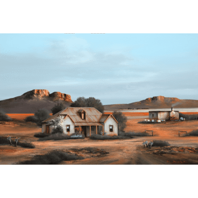 Rick Becker painting | Robertson Art Gallery
