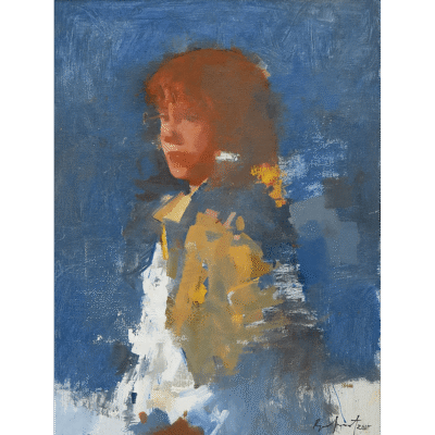 Girl with a silver earring | Robertson Art Gallery