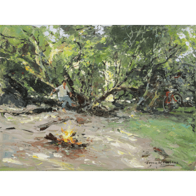 Tony de Freitas painting | Robertson Art Gallery
