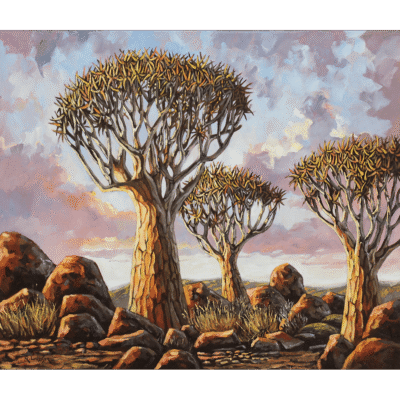 Ryan Loubser painting | Robertson Art Gallery