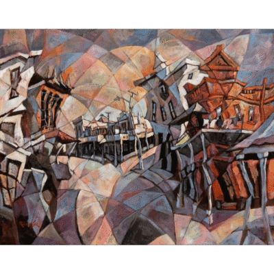Ryan Loubser painting | Robertson Art Gallery