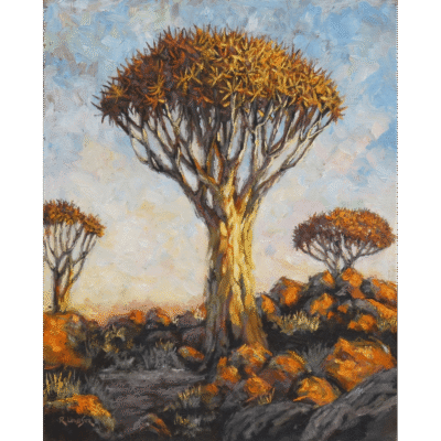 Ryan Loubser painting | Robertson Art Gallery