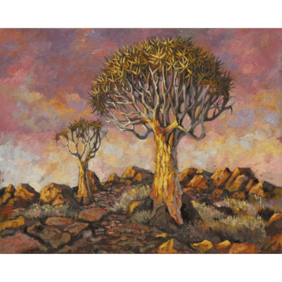 Ryan Loubser painting | Robertson Art Gallery