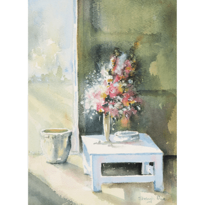Shelagh Price painting | Robertson Art Gallery
