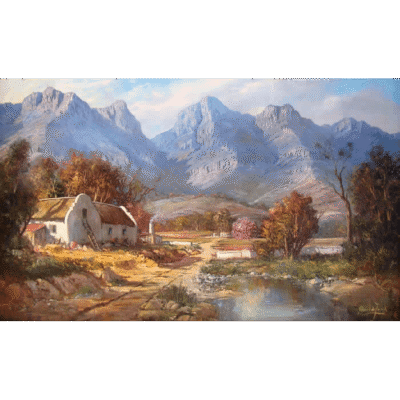 Gabriel de Jongh painting | Robertson Art Gallery