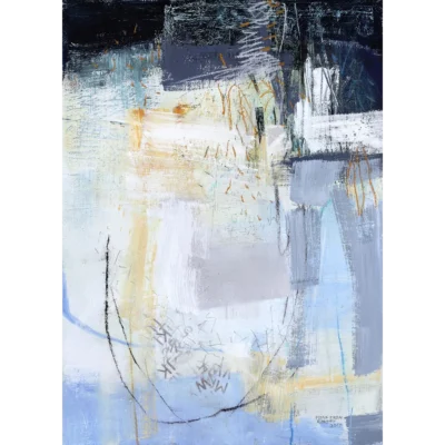 Fiona Ewan Rowett painting of an abstract