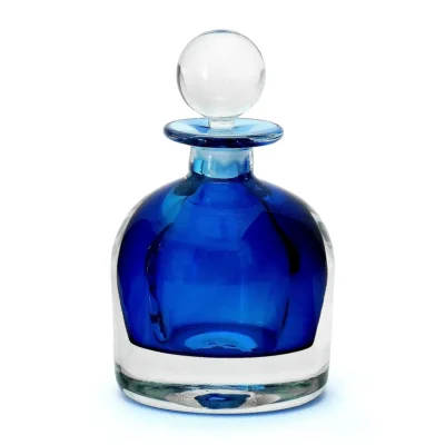 David Reade hand blown glass perfume bottle