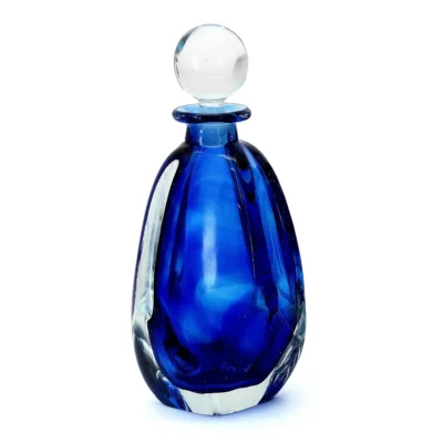 David Reade hand blown glass perfume bottle