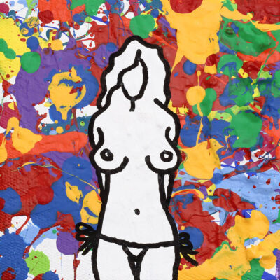 Richard Scott painting of a nude girl | Richard Scott | Robertson Art Gallery