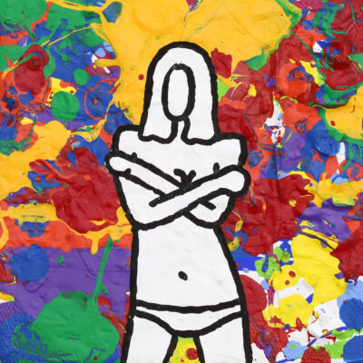 Richard Scott painting of a nude girl | Richard Scott | Robertson Art Gallery
