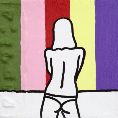 Richard Scott painting of a nude girl | Richard Scott | Robertson Art Gallery