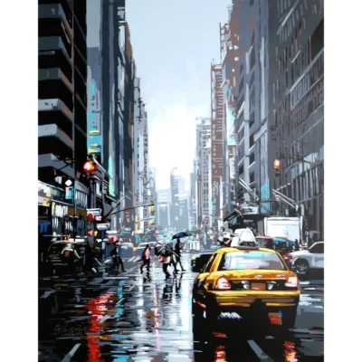 Wakaba Mutheki painting of New York