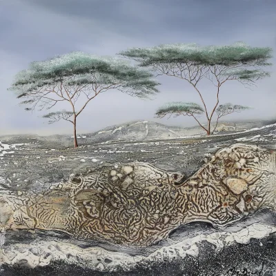 Mia Brand painting of a landscape