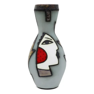 Charmaine Haines ceramic portrait vessel
