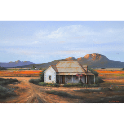 Rick Becker painting of a landscape