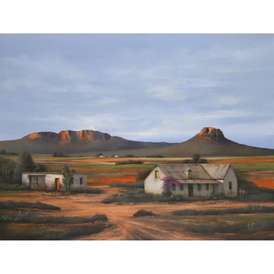 Rick Becker painting of a landscape