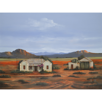 Rick Becker painting of a landscape