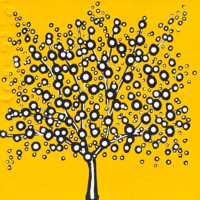 Richard Scott painting of a tree