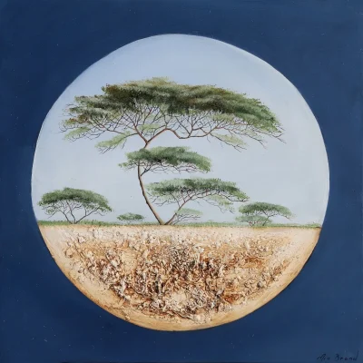 Mia Brand painting of a landscape