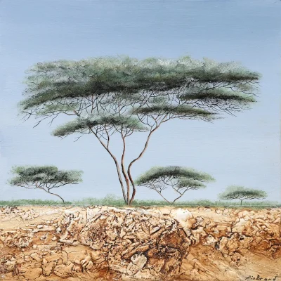 Mia Brand painting of a landscape