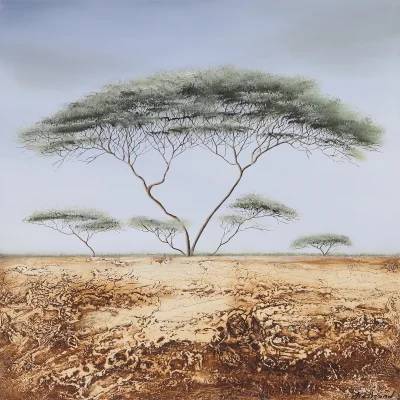 Mia Brand painting of a landscape