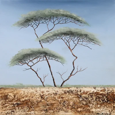 Mia Brand painting of a landscape