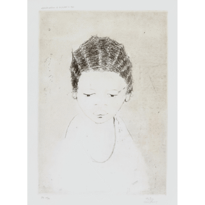 Pieter van der Westhuizen etching