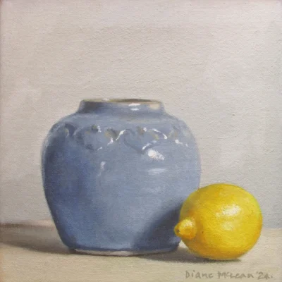 Diane McLean painting of a still life