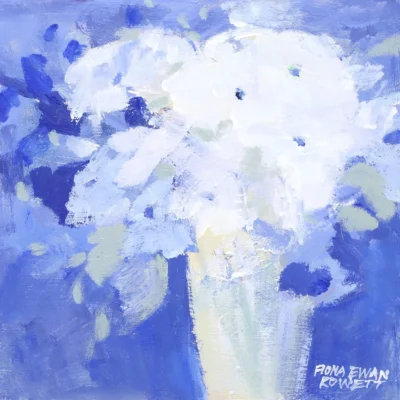 Fiona Ewan Rowett painting of flowers