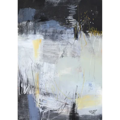 Fiona Ewan Rowett painting of an abstract