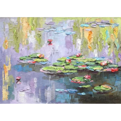Jodie Loubser painting of a landscape