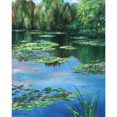 Jodie Loubser painting of a landscape