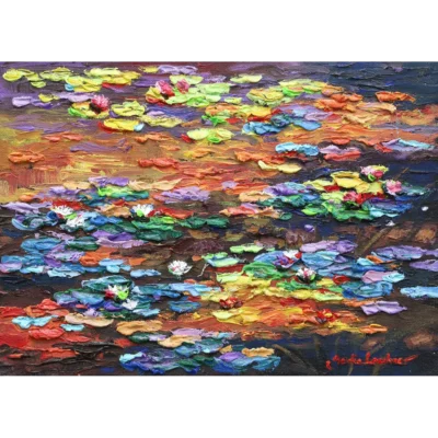 Jodie Loubser painting of a landscape