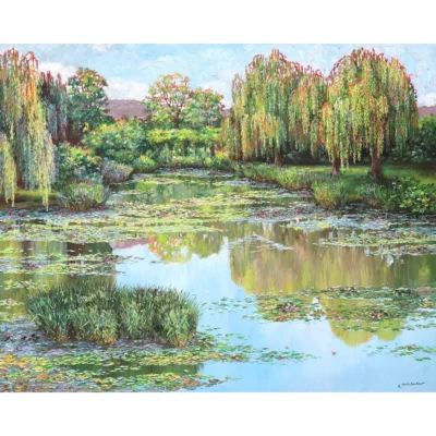 Jodie Loubser painting of a landscape