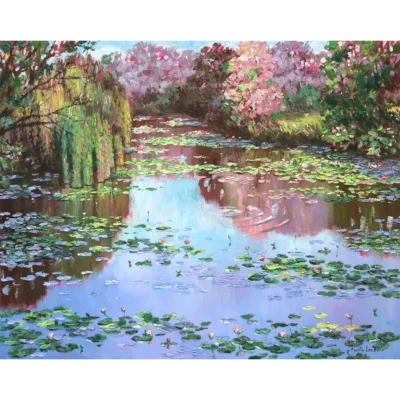 Jodie Loubser painting of a landscape