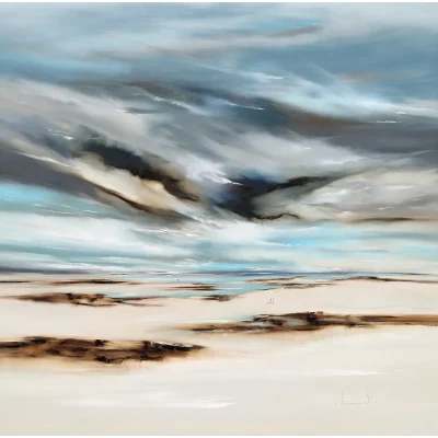 Katherine Wood painting of a seascape
