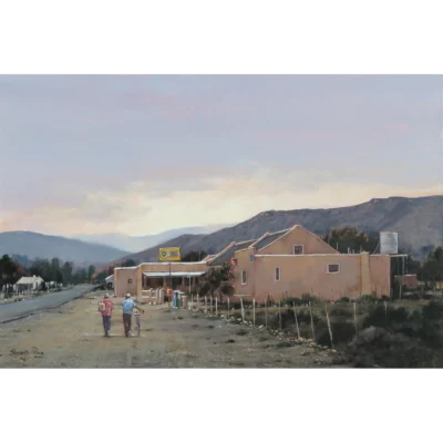 Shelagh Price painting of a landscape