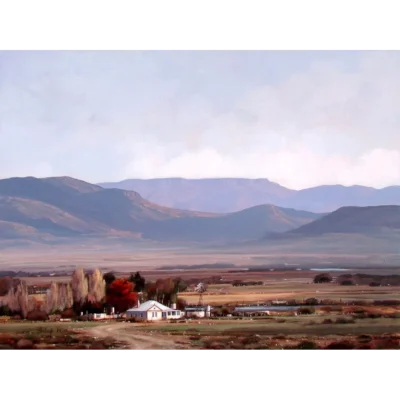 Shelagh Price painting of a landscape