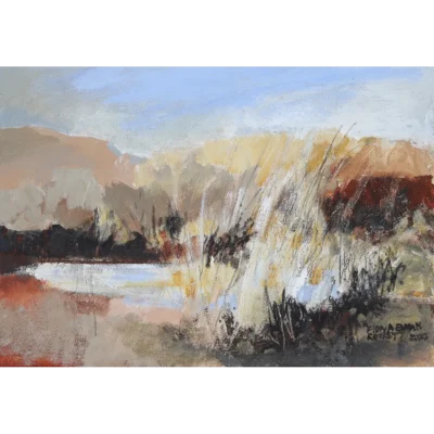 Fiona Ewan Rowett painting of a landscape