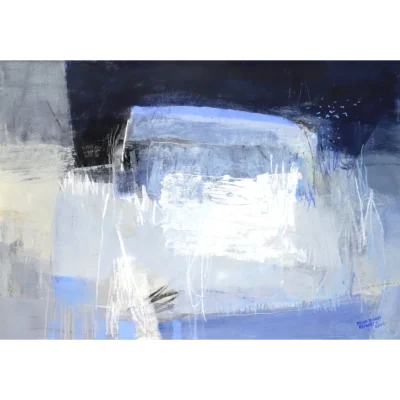 Fiona Ewan Rowett painting of an abstract