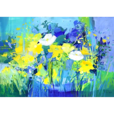 Fiona Ewan Rowett painting of flowers