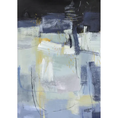 Fiona Ewan Rowett painting of an abstract